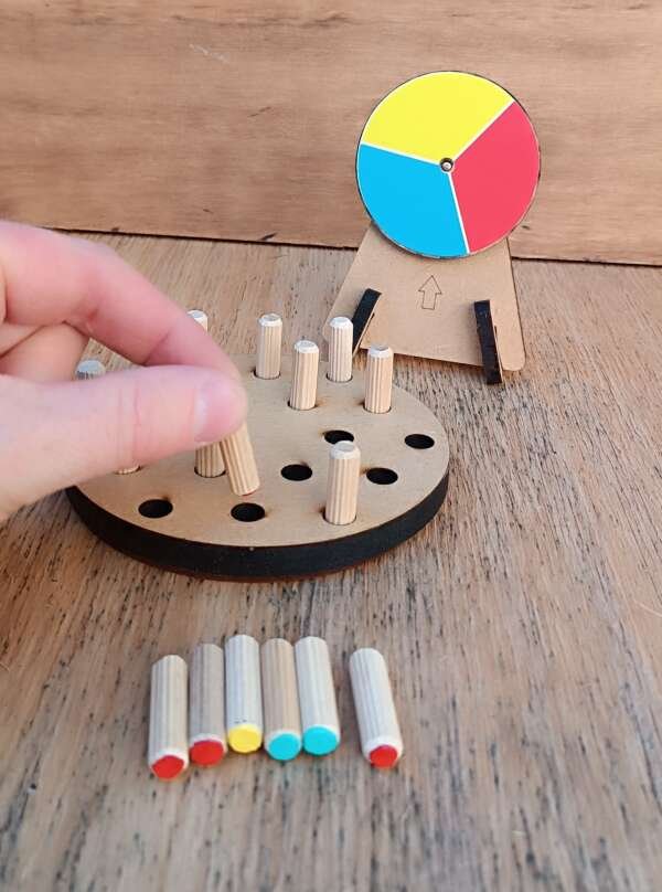 MINI TORTA DE COLORES